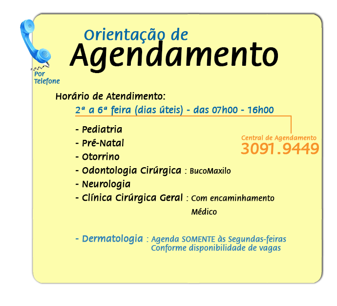 Agendamento de exames dix